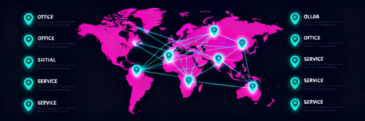 Laser Photonics global office locations and 12 regional service hubs