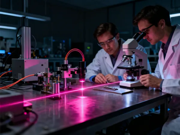Laser Photonics R&D laboratory with beam characterization equipment