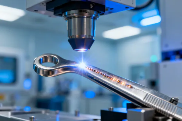 Medical device precision laser welding in cleanroom